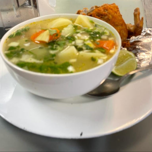 Sopa de gallina